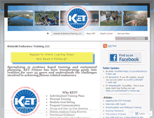 Tablet Screenshot of ketfitness.com